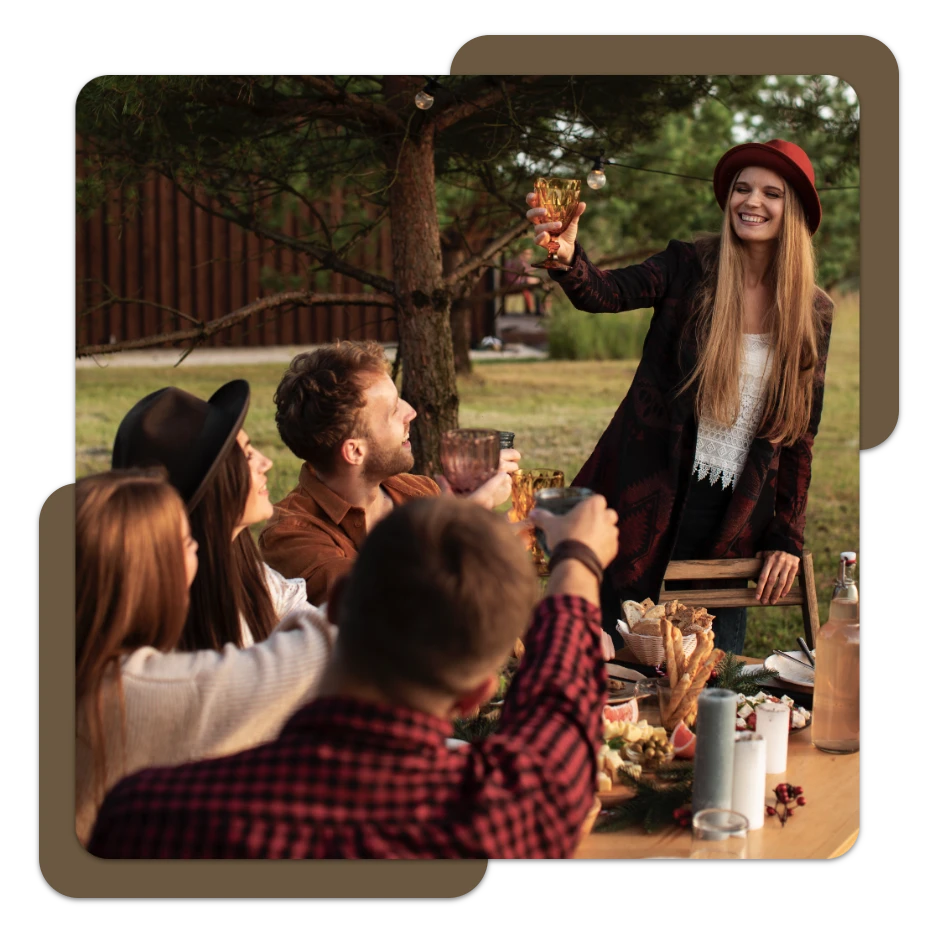 Корпоратив в агроусадьбе "Старый Хутор". Белорусское Полесье