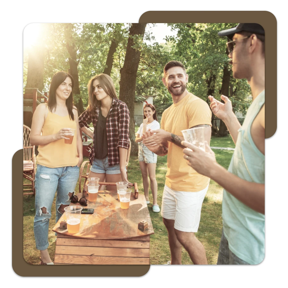 Вечеринка в агроусадьбе "Старый Хутор". Белорусское Полесье